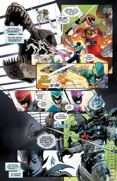 Variant Cover for Mighty Morphin Power Rangers #46