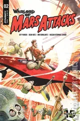 Variant Cover for Warlord of Mars Attacks #2