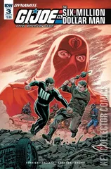Variant Cover for G.I. Joe vs the Six Million Dollar Man #3