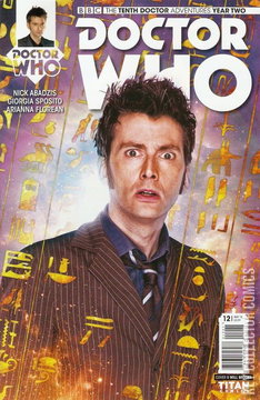 Variant Cover for Doctor Who: The Tenth Doctor - Year Two #12