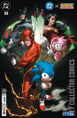 Variant Cover for DC x Sonic the Hedgehog #2