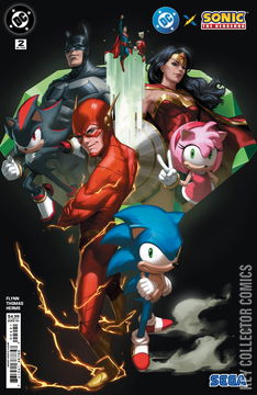 Variant Cover for DC x Sonic the Hedgehog #2