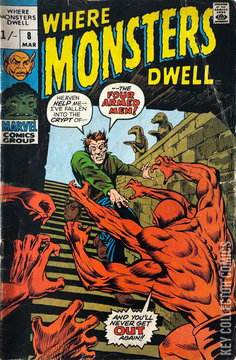 Variant Cover for Where Monsters Dwell #8