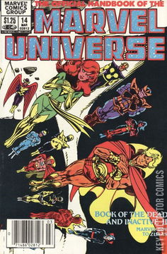 Variant Cover for The Official Handbook of the Marvel Universe #14