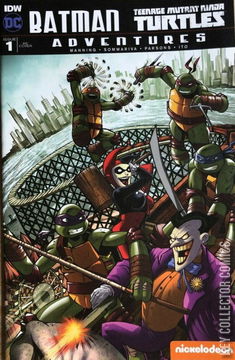 Variant Cover for Batman / Teenage Mutant Ninja Turtles Adventures #1