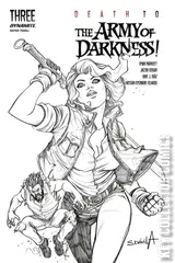 Variant Cover for Death to Army of Darkness #3