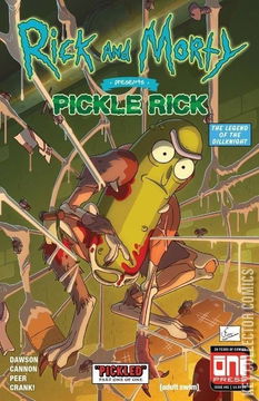 Variant Cover for Rick and Morty Presents Pickle Rick #1