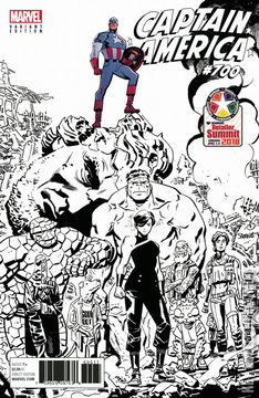 Variant Cover for Captain America #700