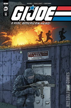 Variant Cover for G.I. Joe: A Real American Hero #291