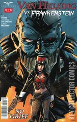 Cover for Van Helsing vs. Frankenstein #5