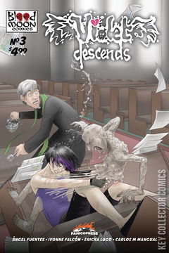 Variant Cover for Violet Descends #3