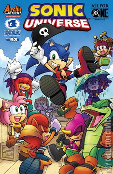 Variant Cover for Sonic Universe #93