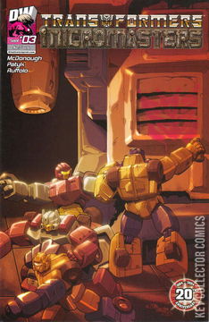 Variant Cover for Transformers: Micromasters #3