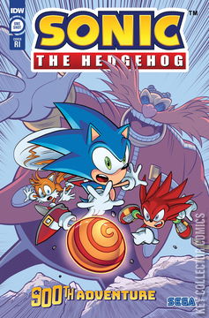 Variant Cover for Sonic the Hedgehog's 900th Adventure