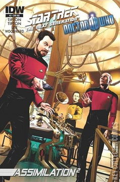 Variant Cover for Star Trek: The Next Generation / Doctor Who - Assimilation2 #2