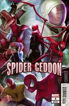 Variant Cover for Spider-Geddon #4