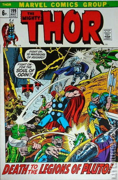Variant Cover for Thor #199