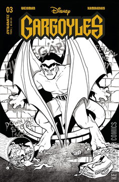 Variant Cover for Gargoyles #3
