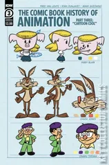 Variant Cover for The Comic Book History of Animation #3