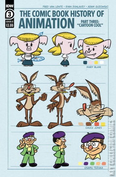 Variant Cover for The Comic Book History of Animation #3