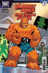 Cover for Planet of the Apes Versus Fantastic Four #4