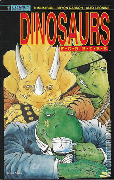 Variant Cover for Dinosaurs For Hire #1