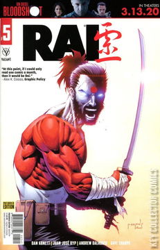 Variant Cover for Rai #5