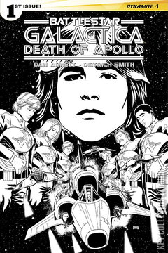 Variant Cover for Battlestar Galactica: Death of Apollo #1