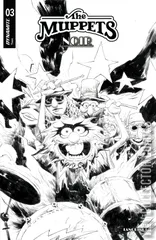 Variant Cover for Muppets Noir #3