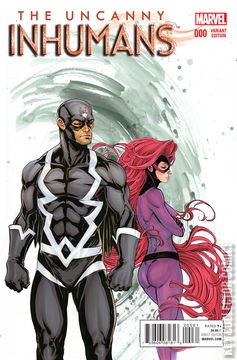 Variant Cover for Uncanny Inhumans #0