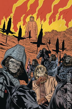 Variant Cover for Planet of the Apes: Ursus #5
