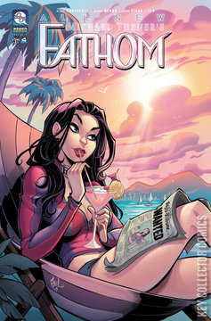 Variant Cover for All New Fathom #4