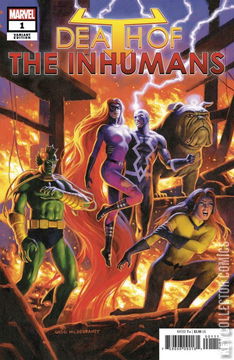 Variant Cover for Death of the Inhumans #1