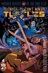 Variant Cover for Teenage Mutant Ninja Turtles: The Untold Destiny of the Foot Clan #4