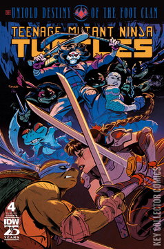 Variant Cover for Teenage Mutant Ninja Turtles: The Untold Destiny of the Foot Clan #4