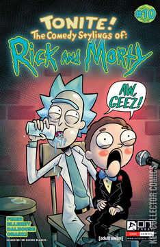 Variant Cover for Rick and Morty #10