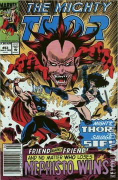 Variant Cover for Thor #453