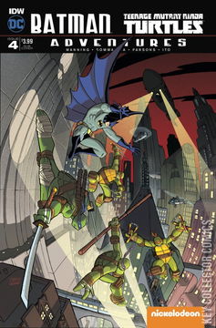 Variant Cover for Batman / Teenage Mutant Ninja Turtles Adventures #4