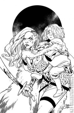 Variant Cover for Red Sonja #1