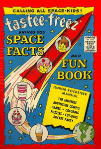 Tastee-Freez Brings You Space Facts and Fun Book