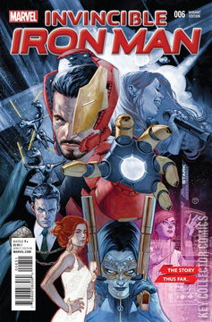 Variant Cover for Invincible Iron Man #6