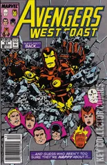 Variant Cover for West Coast Avengers #51