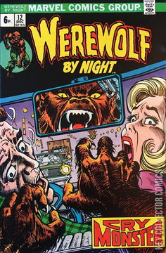 Variant Cover for Werewolf By Night #12