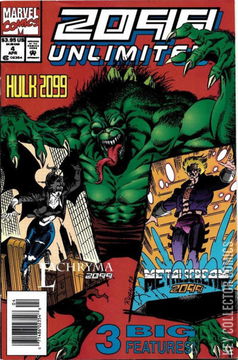 Variant Cover for 2099 Unlimited #4