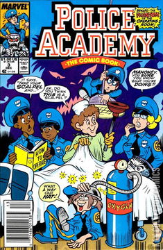 Variant Cover for Police Academy #3