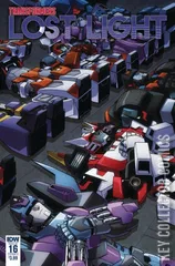 Cover for Transformers: Lost Light #16