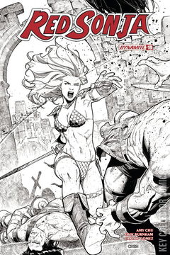 Variant Cover for Red Sonja #19