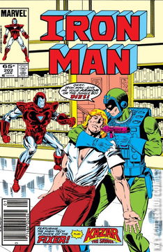 Variant Cover for Iron Man #202