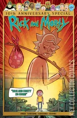 Variant Cover for Rick and Morty: 10th Anniversary Special #1