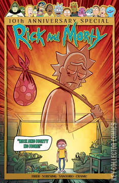 Variant Cover for Rick and Morty: 10th Anniversary Special #1